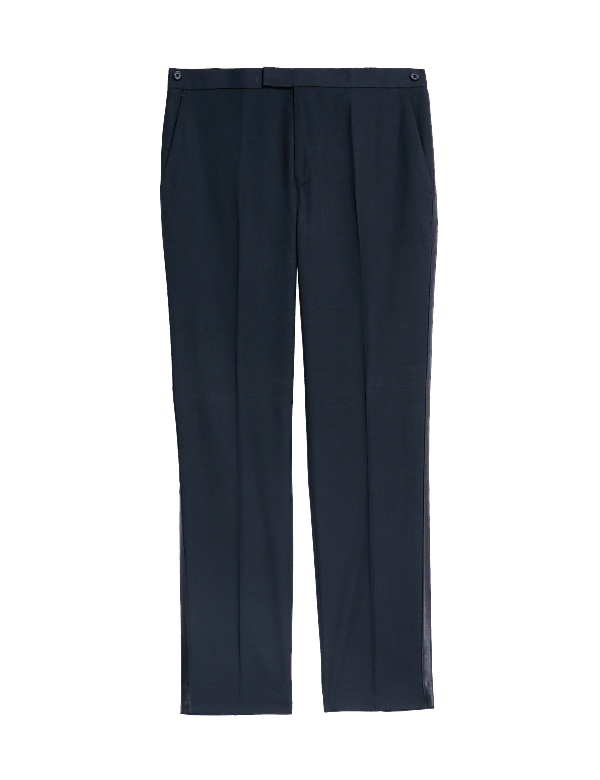 Slim Fit Stretch Tuxedo Trousers