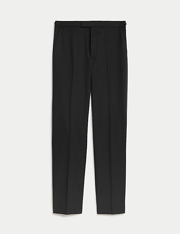 Pantalon met stretch en normale pasvorm - BE