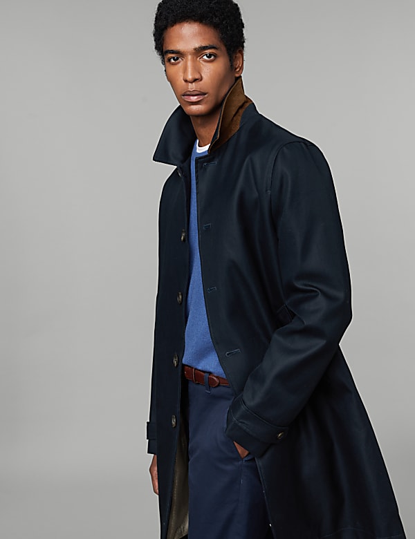 Pure Cotton Water Repellent Trench Coat