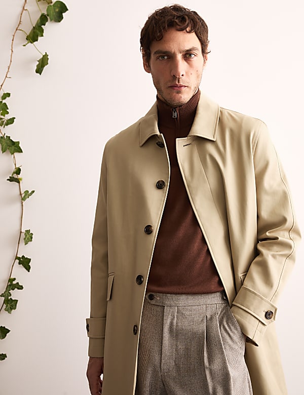 Beige smart coat clearance