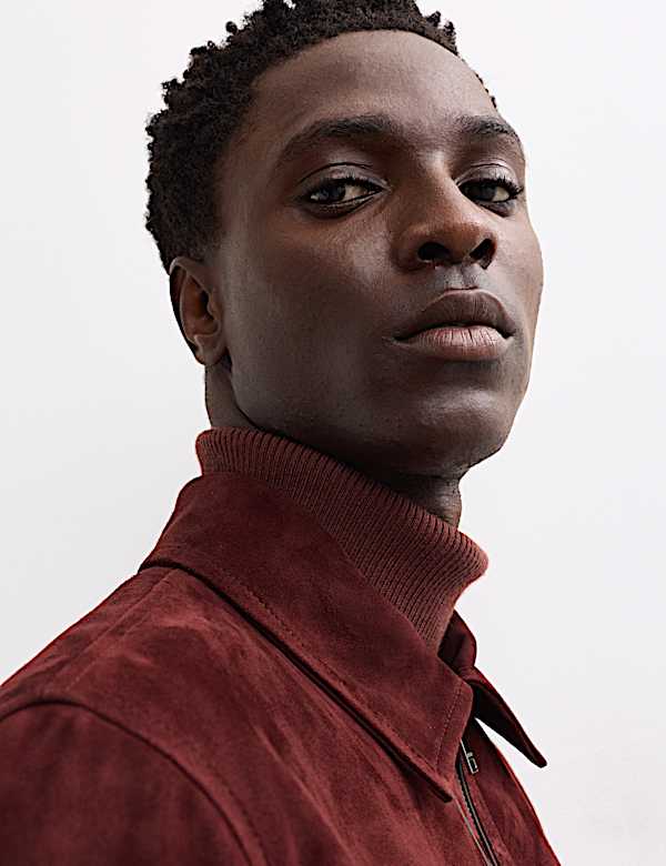 Veste Harrington en cuir - CA