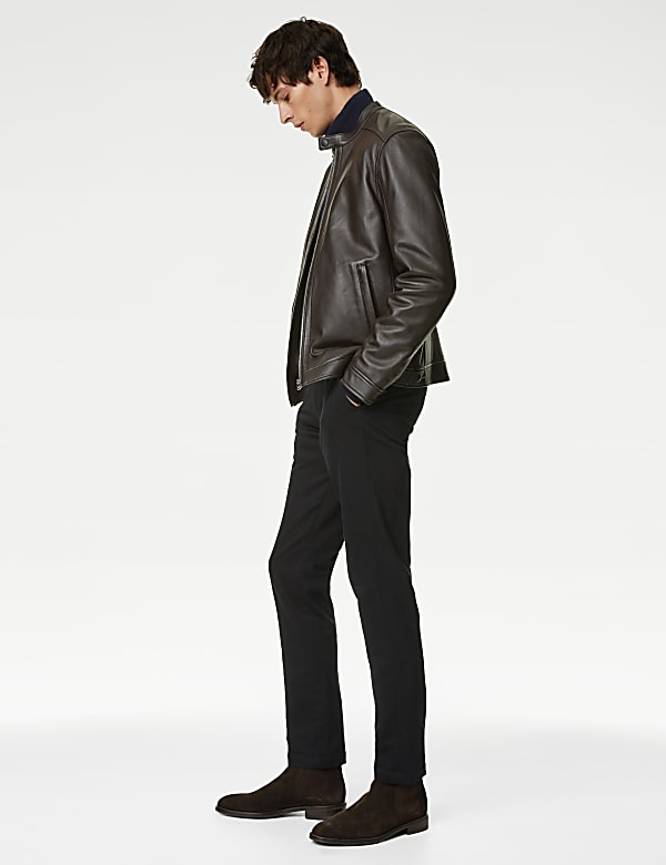 Leather Biker Jacket