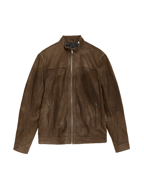Buy Leather Jacket at Marks Spencer