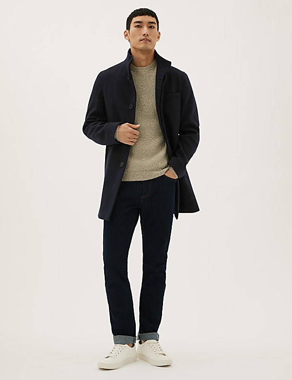 Marks and spencer funnel coat clearance