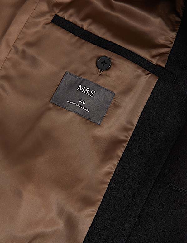 Funnel Neck Overcoat