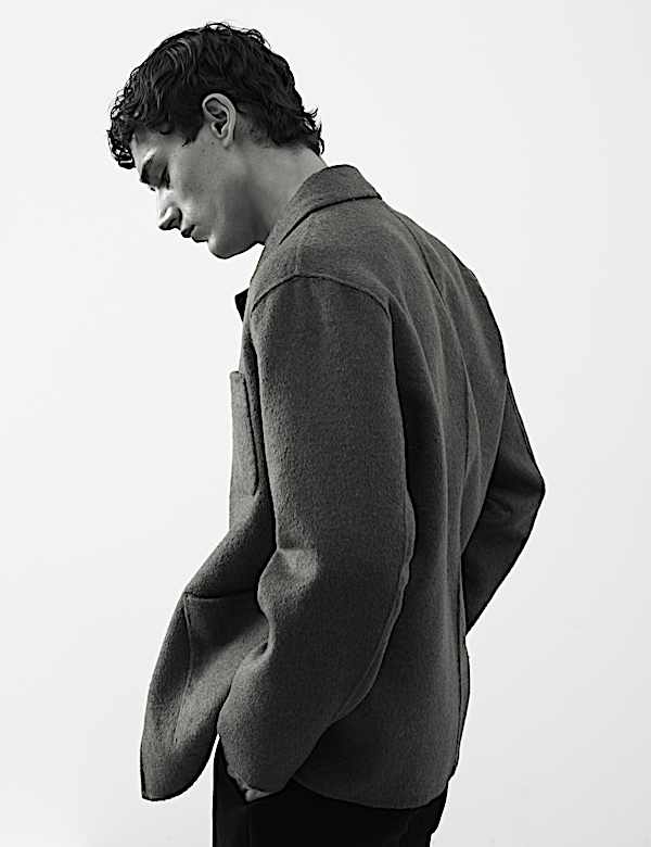 Wool Blend Chore Jacket - LU