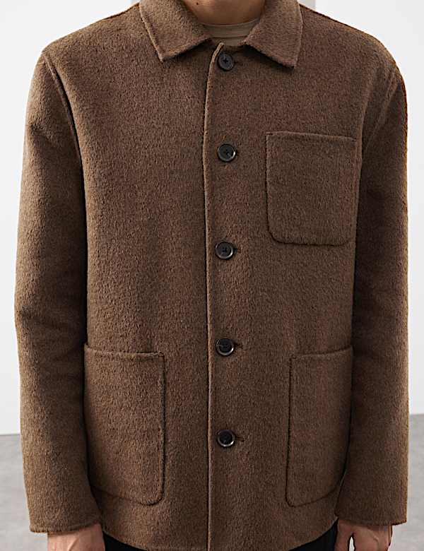 Wool Blend Chore Jacket - LU