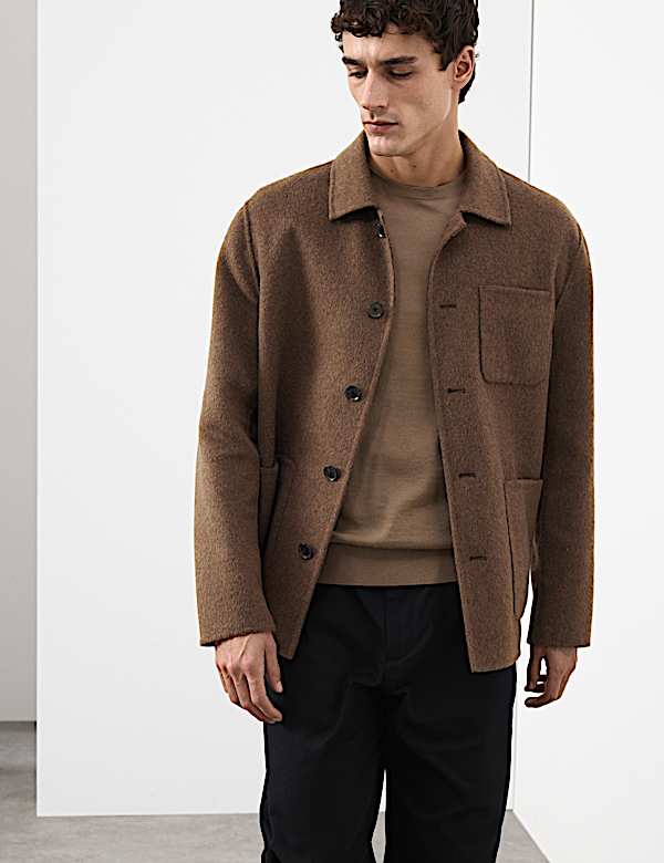 Wool Blend Chore Jacket - LU