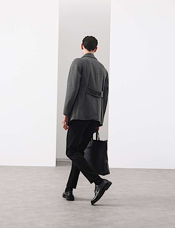 Wool Rich Peacoat - SK