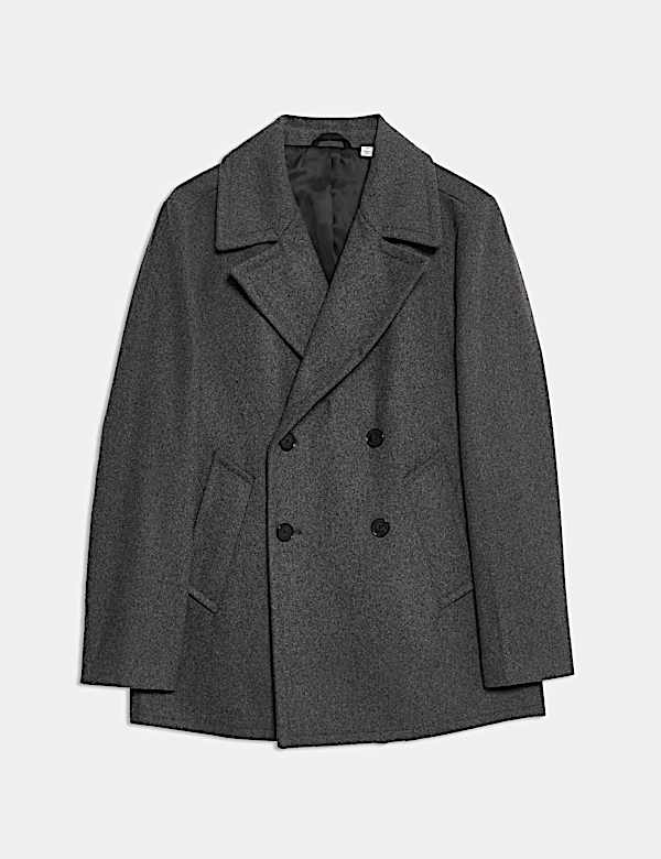 Auto 50 Wool Peacoat - GR