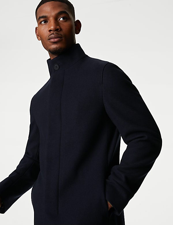 Funnel Neck Coat