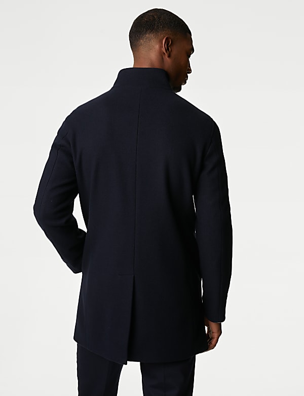 Funnel Neck Coat