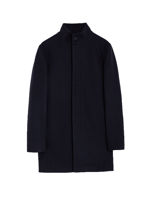 Funnel Neck Coat