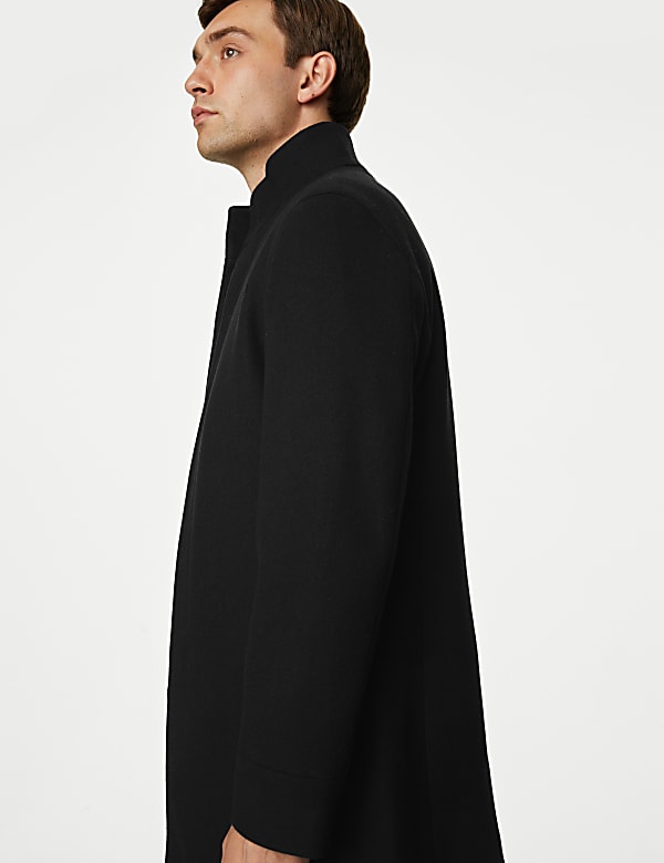 Funnel Neck Coat