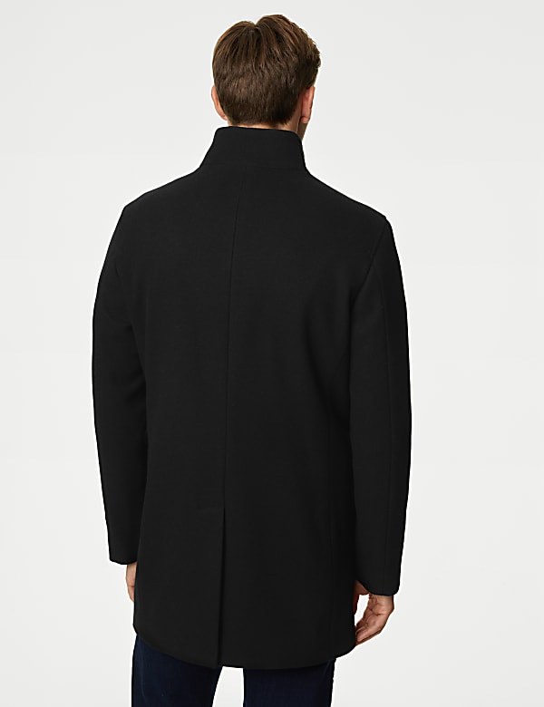 Funnel Neck Coat