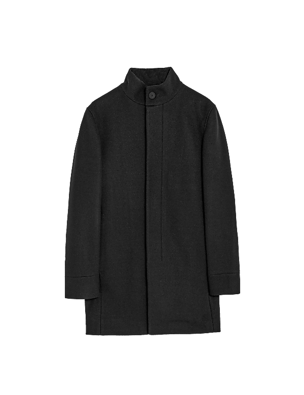 Funnel Neck Coat