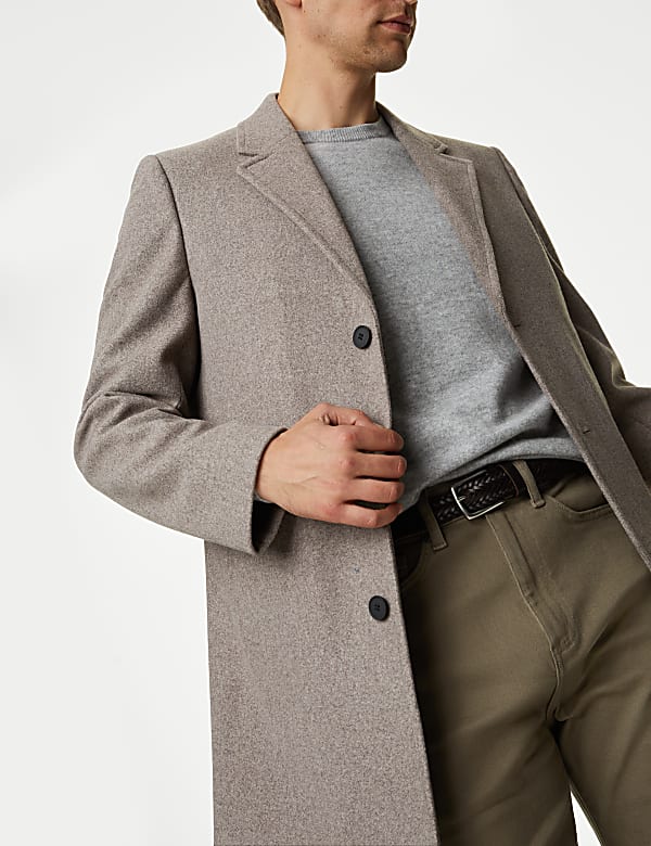 Revere Overcoat OATMEAL Coats M S GR