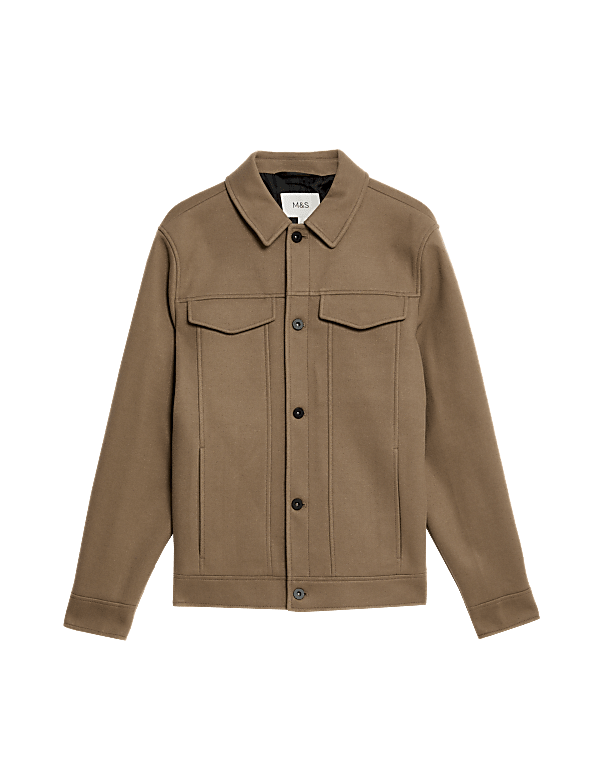 Collared Shacket