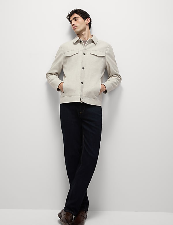 Collared Shacket