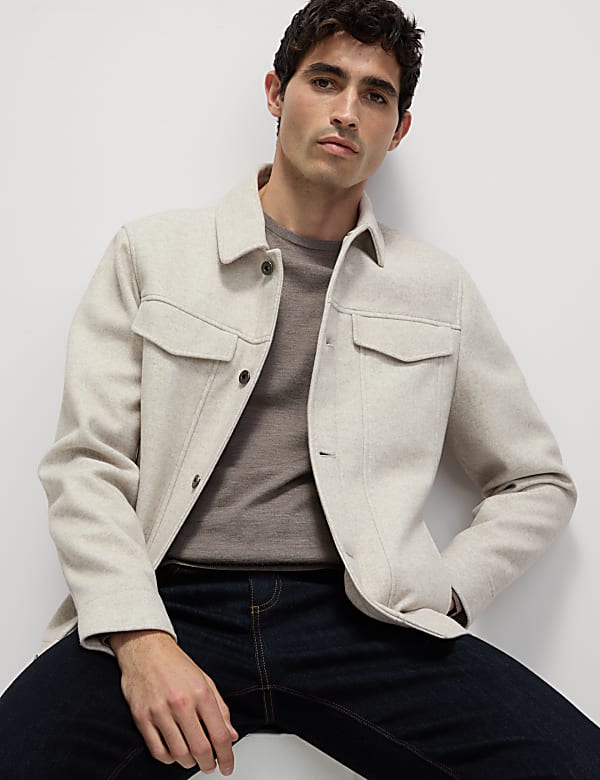 Collared Shacket