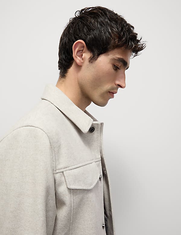 Collared Shacket