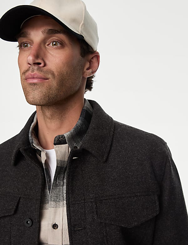 Collared Shacket