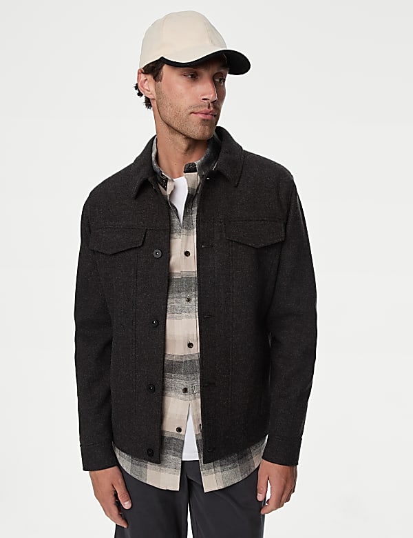 Collared Shacket
