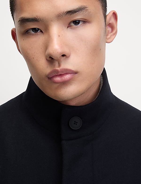 Funnel Neck Coat