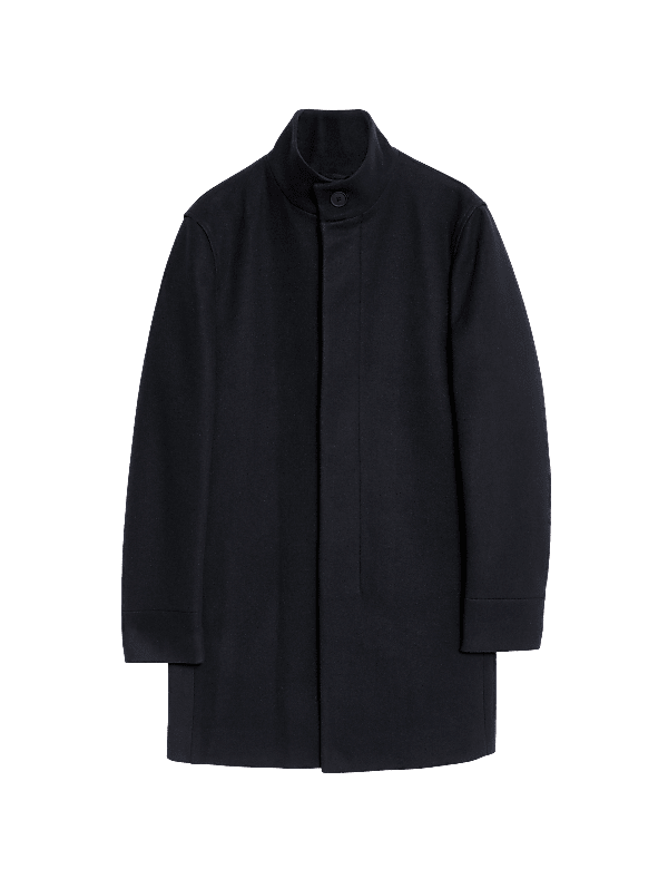 Funnel Neck Coat