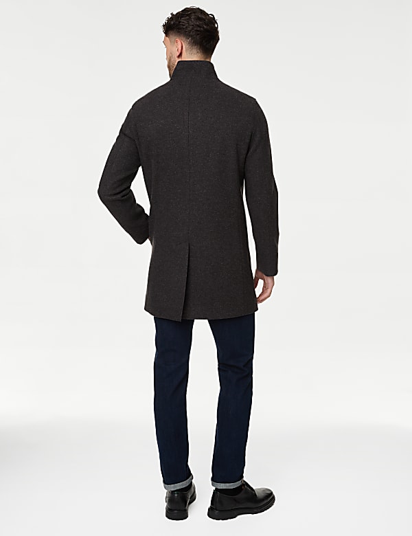 Funnel Neck Coat