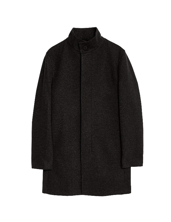 Funnel Neck Coat