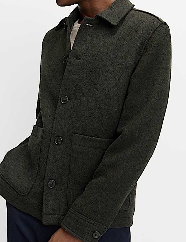 Textured Chore Jacket - CA