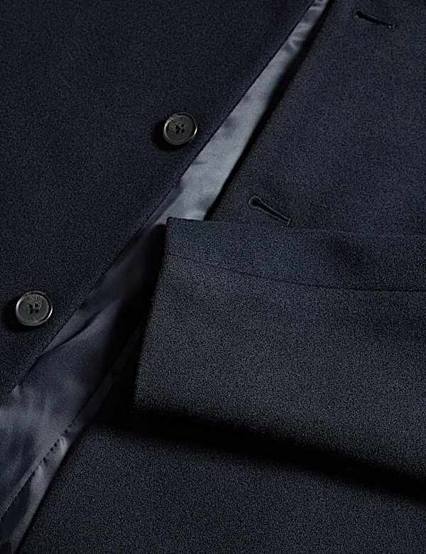 Funnel Neck Overcoat