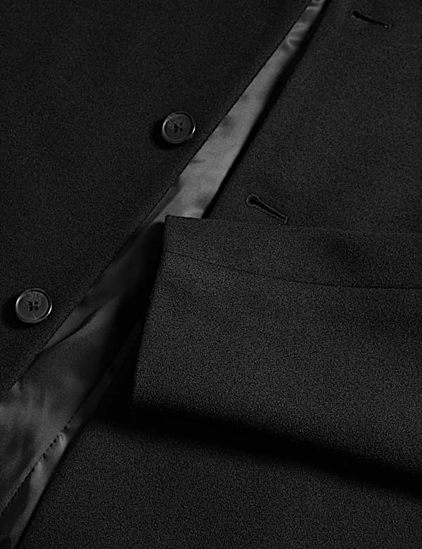 Funnel Neck Overcoat