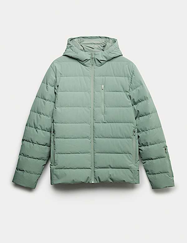 Feather and Down Ski Puffer Jacket - FI