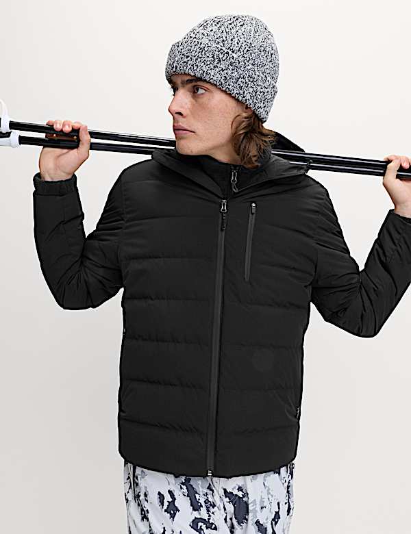 Feather and Down Ski Puffer Jacket - NZ