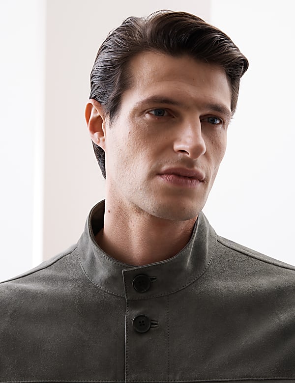 Suede Bomber Jacket - JO