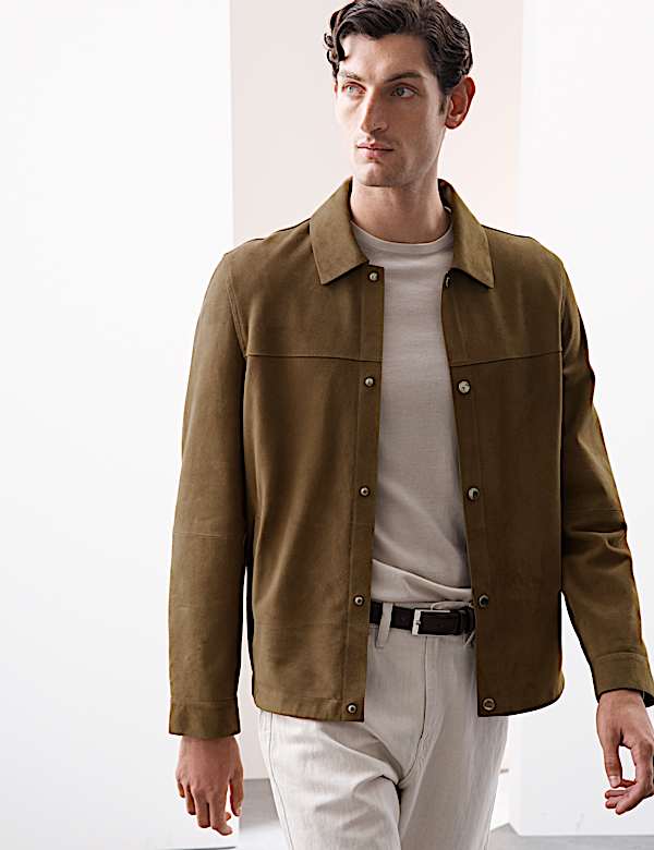 Suede Overshirt - JE