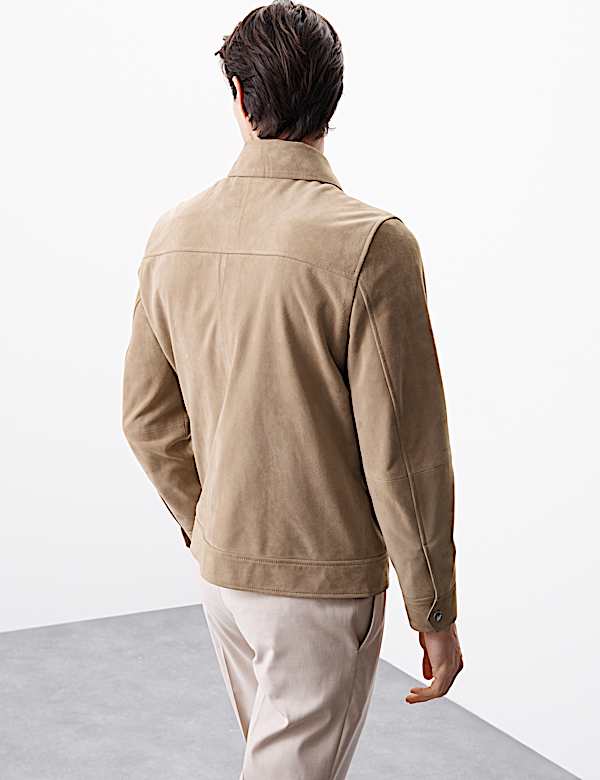 Veste Harrington en daim - CA