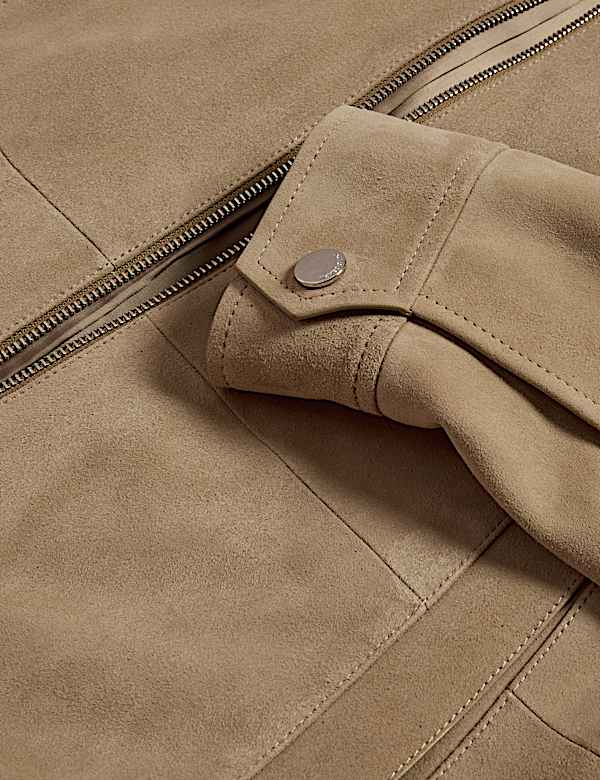 Veste Harrington en daim - CA