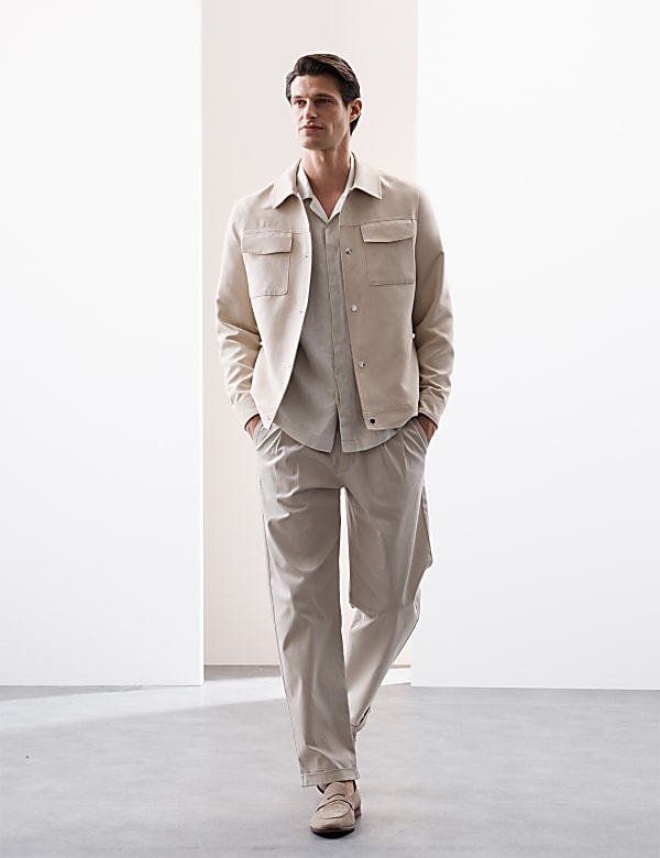 Faux Suede Overshirt - DE