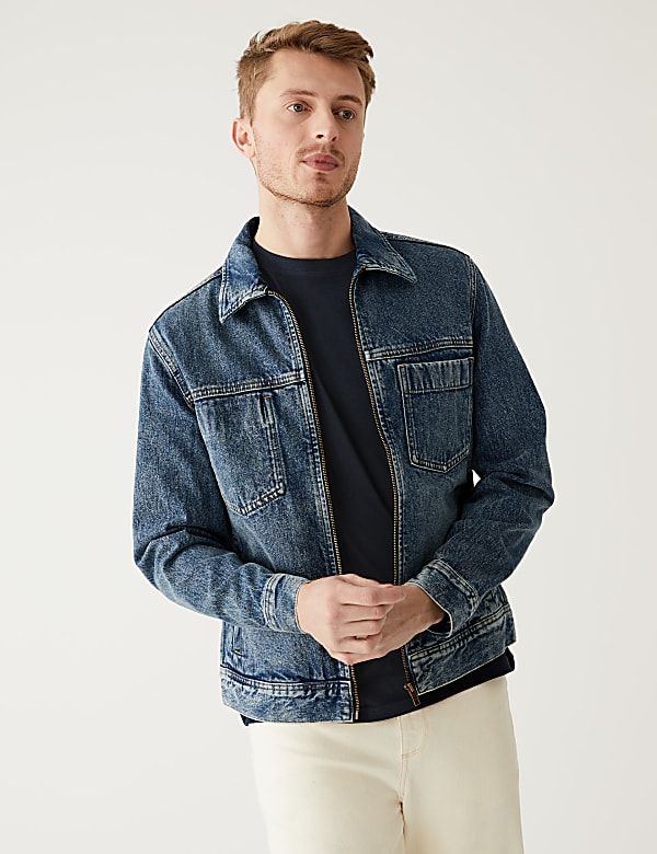 Denim jacket nz clearance