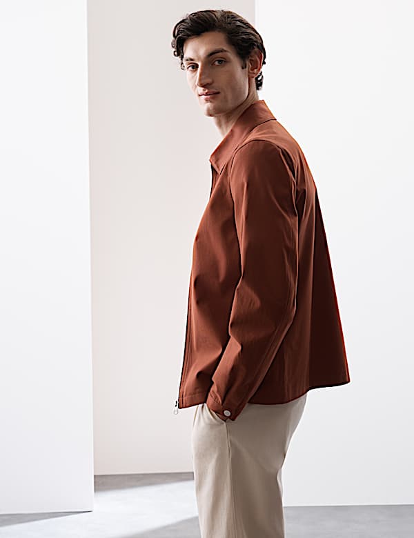 Pure Cotton Harrington Jacket - EE