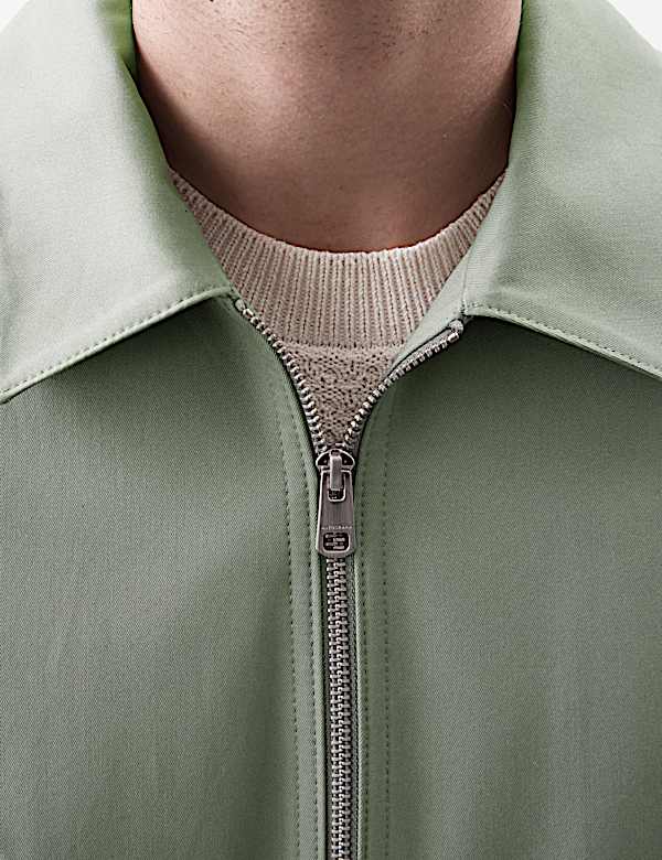 Pure Cotton Harrington Jacket - JE