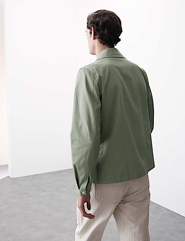 Pure Cotton Harrington Jacket - JE