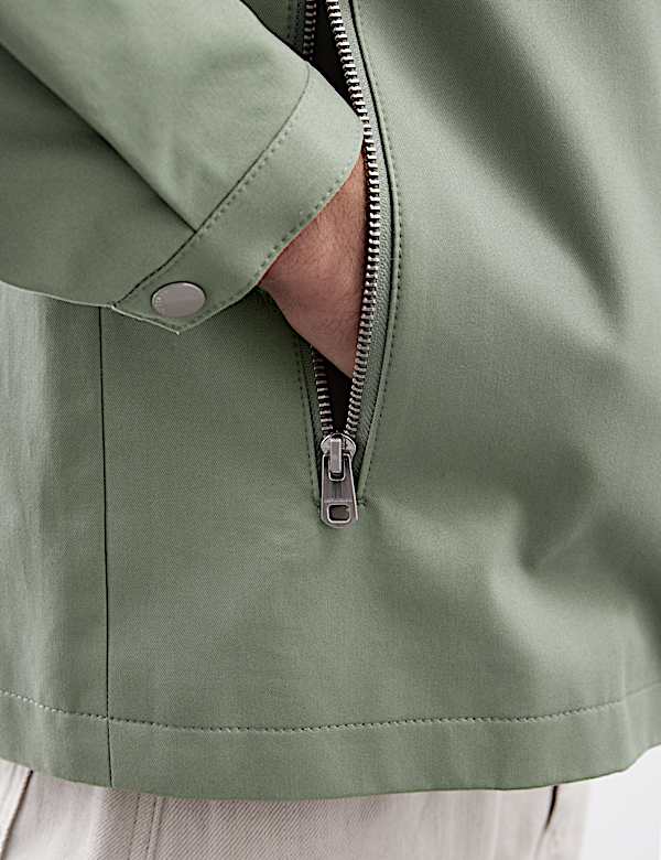 Pure Cotton Harrington Jacket - JE