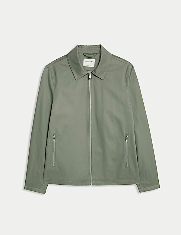 Pure Cotton Harrington Jacket - JE