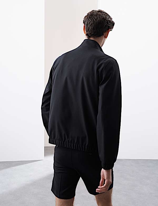 Funnel Neck 360 Flex Bomber Jacket - CA