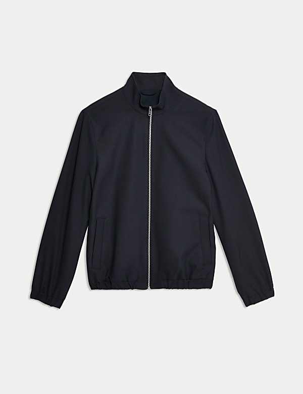 Funnel Neck 360 Flex Bomber Jacket - CA