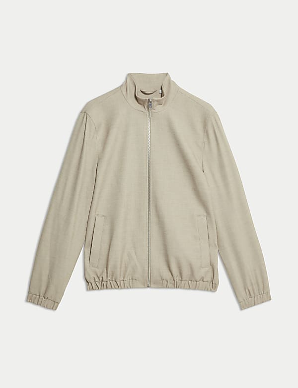 Funnel Neck 360 Flex Bomber Jacket - HU